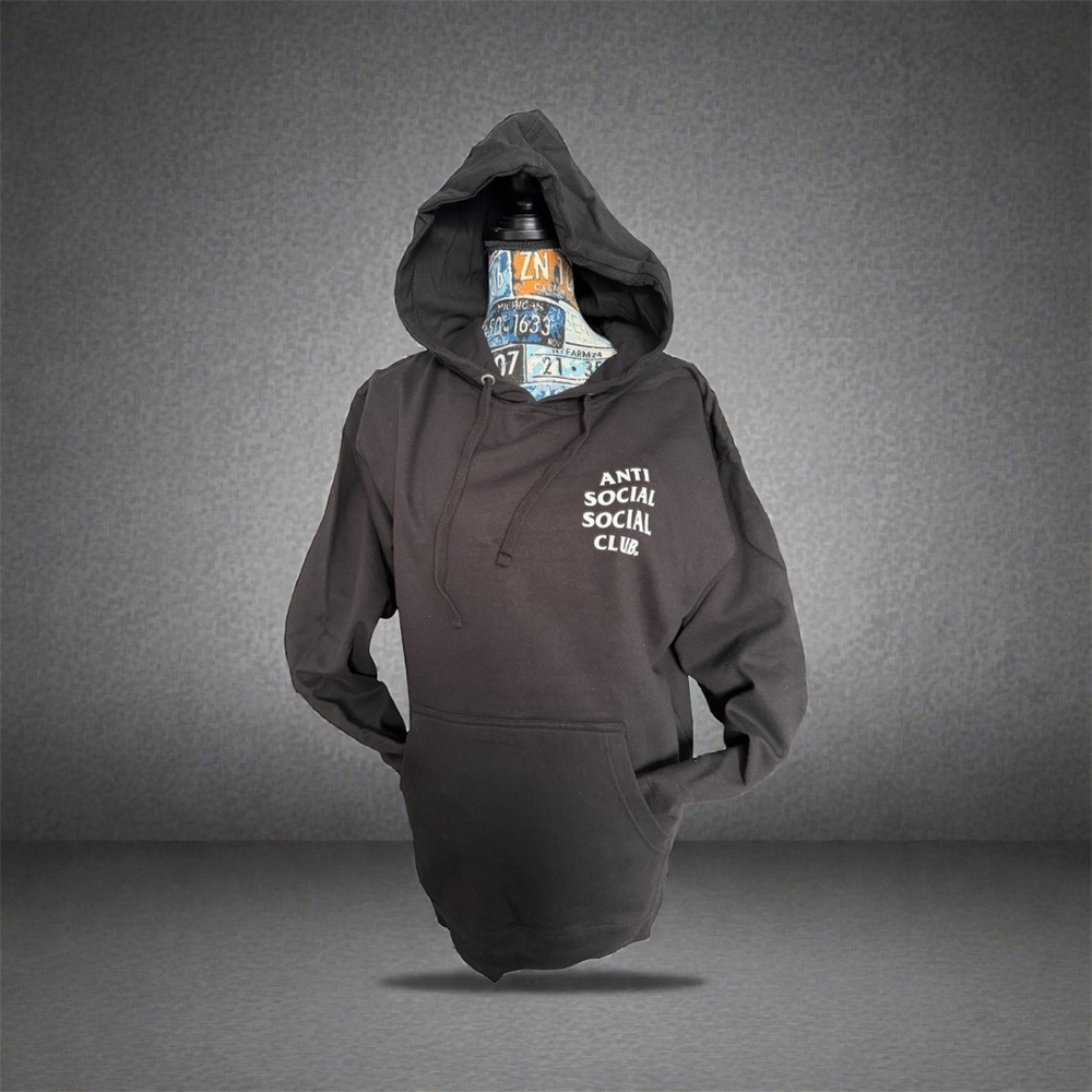 Anti Social Social Club Charcoal Hoodie
